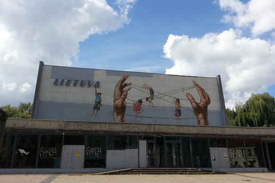 Pirmasis Vilniaus gatvės meno festivalio kūrinys jau puošia „Lietuvą“