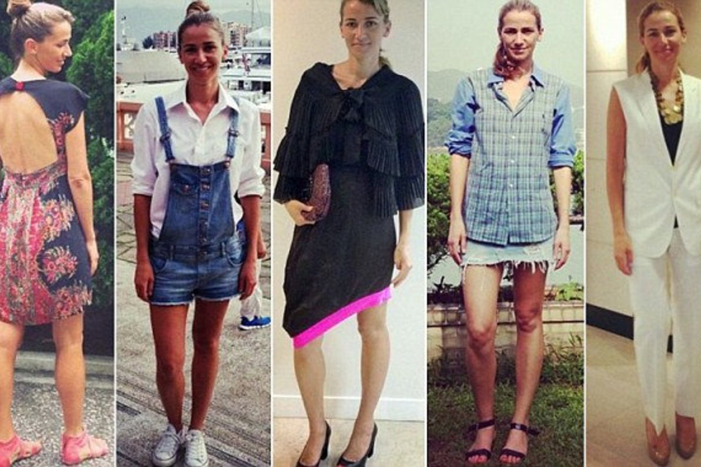 365 dienas vilkėti tik dėvėtus kitų žmonių drabužius - tokį tikslą sau užsibrėžė Christina Dean.<br>"Instagram" nuotr.