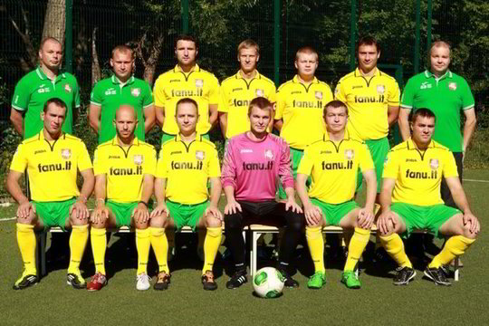 Pristatyta Lietuvos mėgėjų mini futbolo rinktinė