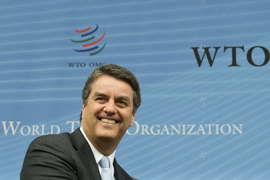 Pasaulinė prekybos organizacija prognozuoja mažesnę prekybą