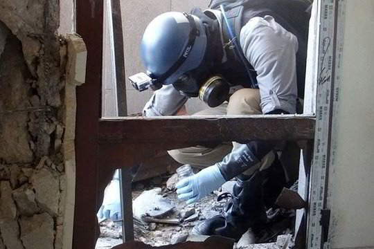 Rusija JT pateikė įrodymus, kad cheminį ginklą naudojo Sirijos maištininkai