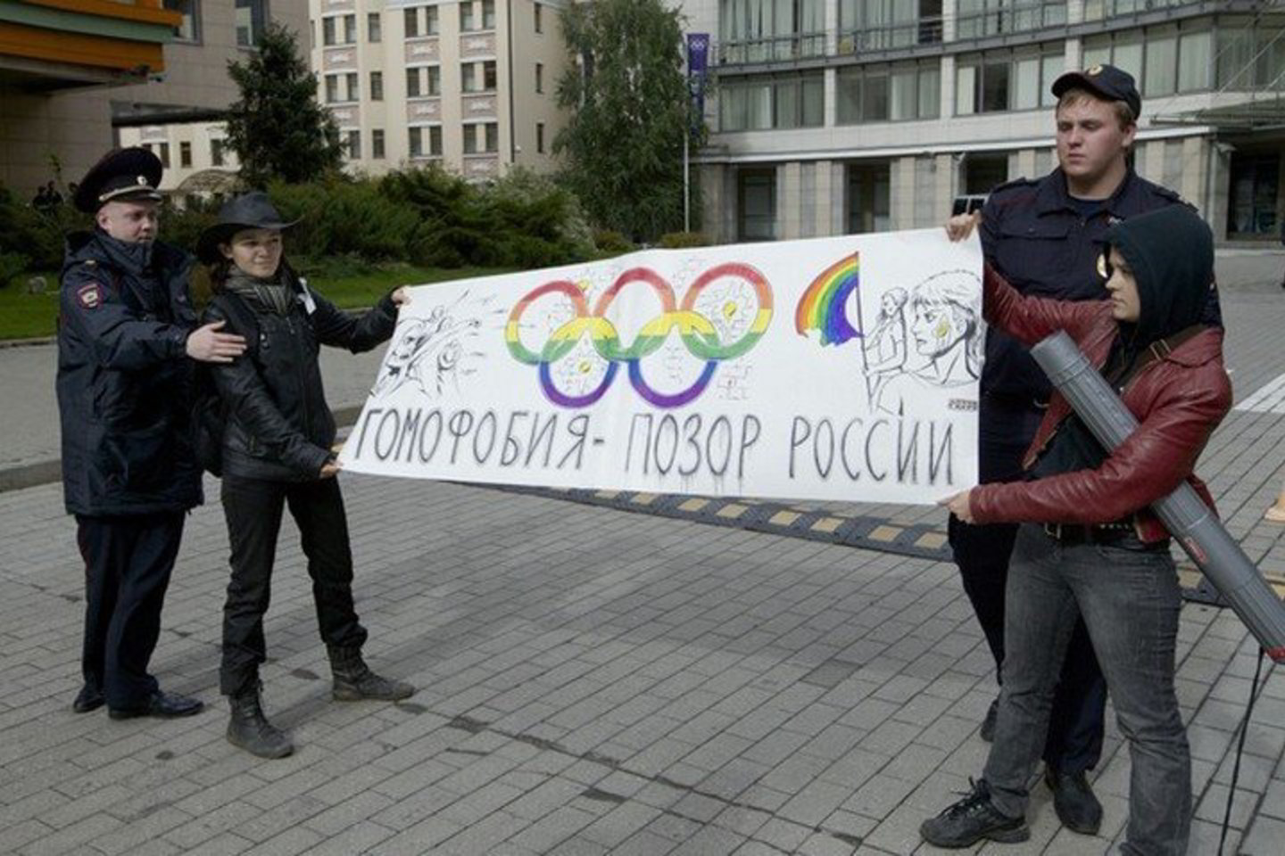 Rusija vis dažniau sulaukia aštrios kritikos ir dėl prieš homoseksualus nukreipto įstatymo.<br>AP archyvo nuotr.