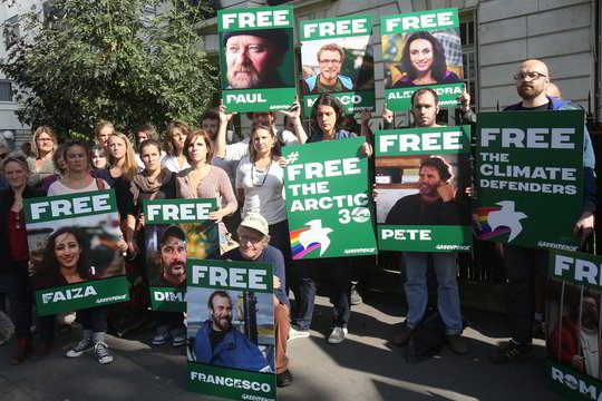 „Greenpeace“ vadovas prašo susitikimo su V.Putinu