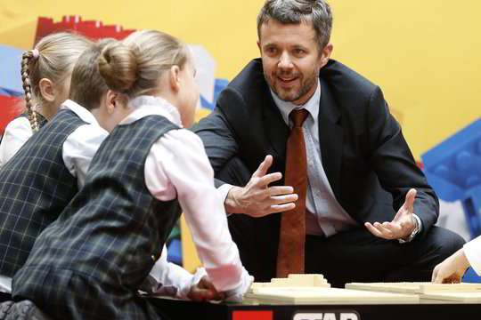 Danijos princas Vilniuje dėliojo kaladėles ir pirko batus