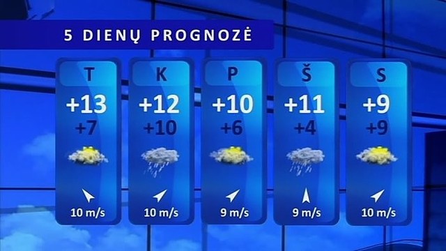 Orų prognozė: numatomos šalnos, gali susidaryti plikledis