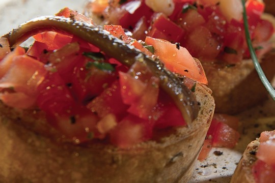 Verslininko ir kulinaro A.Meschino brusketos receptas