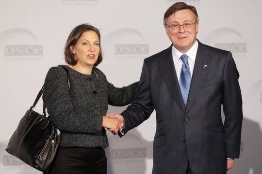 JAV pareiškė paramą proeuropietiškiems demonstrantams Ukrainoje