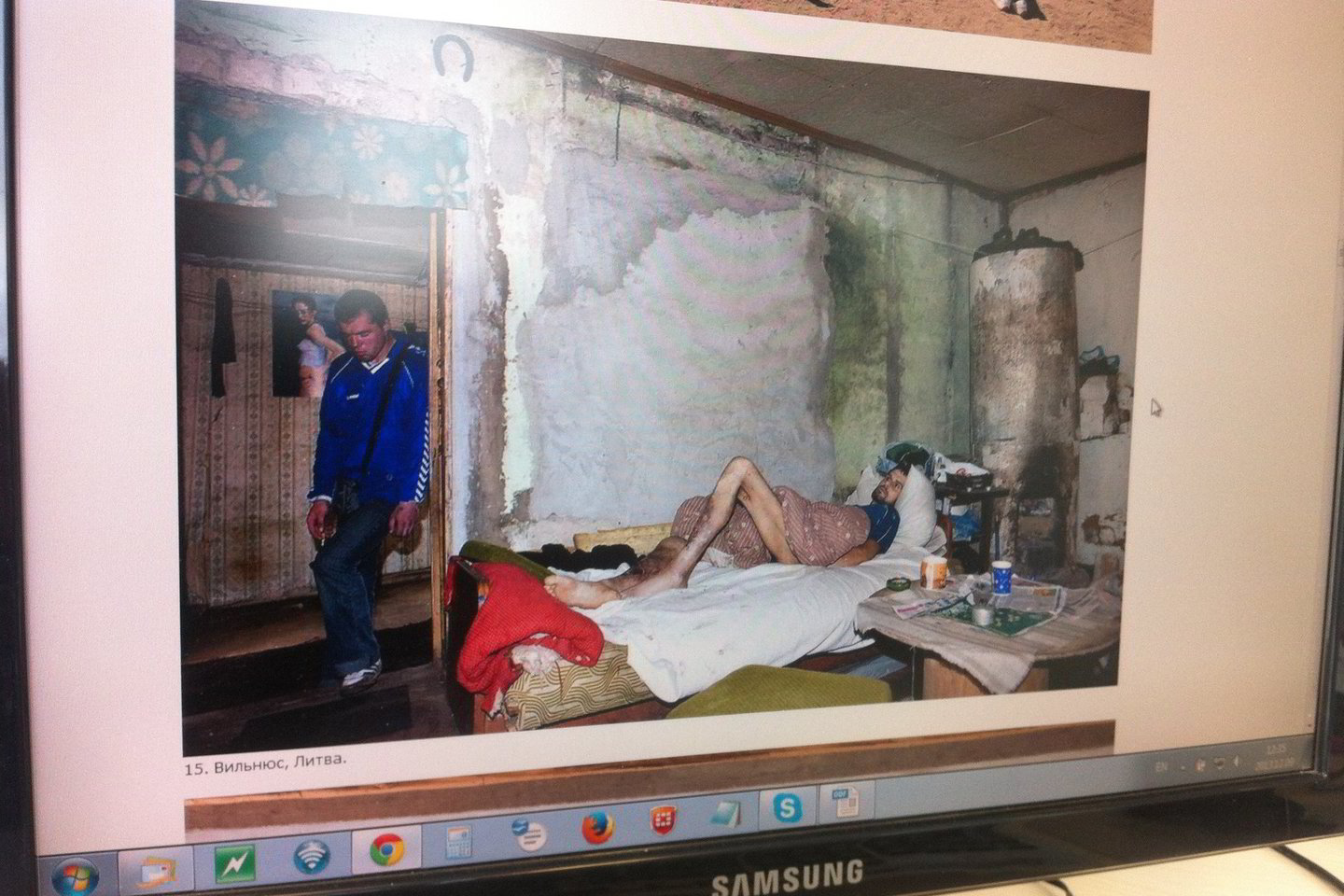 Rusiškame tinklalapyje sukeltos nuotraukos yra paimtos iš belgų fotografo N.Hanneso kolekcijos.