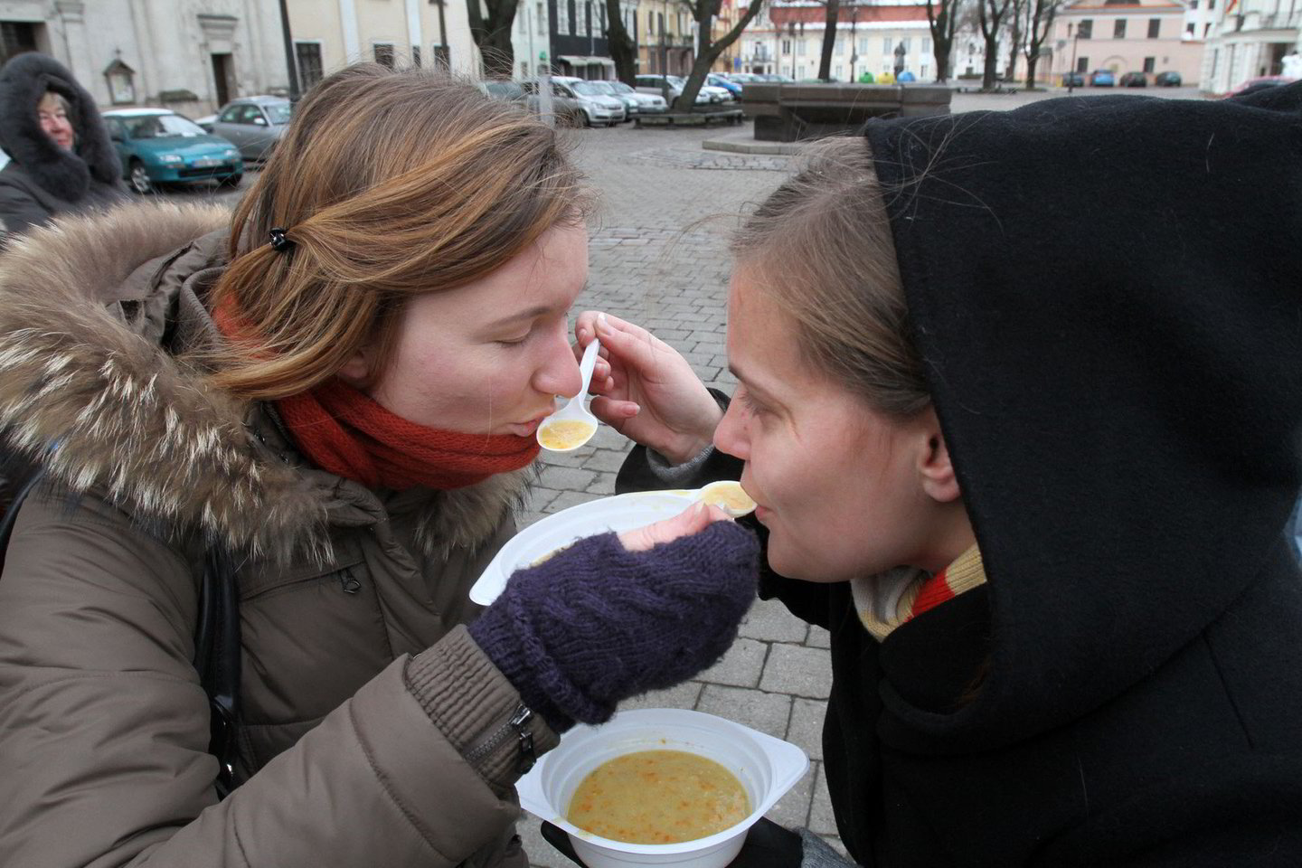 Maltiečių sriuba buvo vaišinami vargingia gyvenantys kauniečiai.
