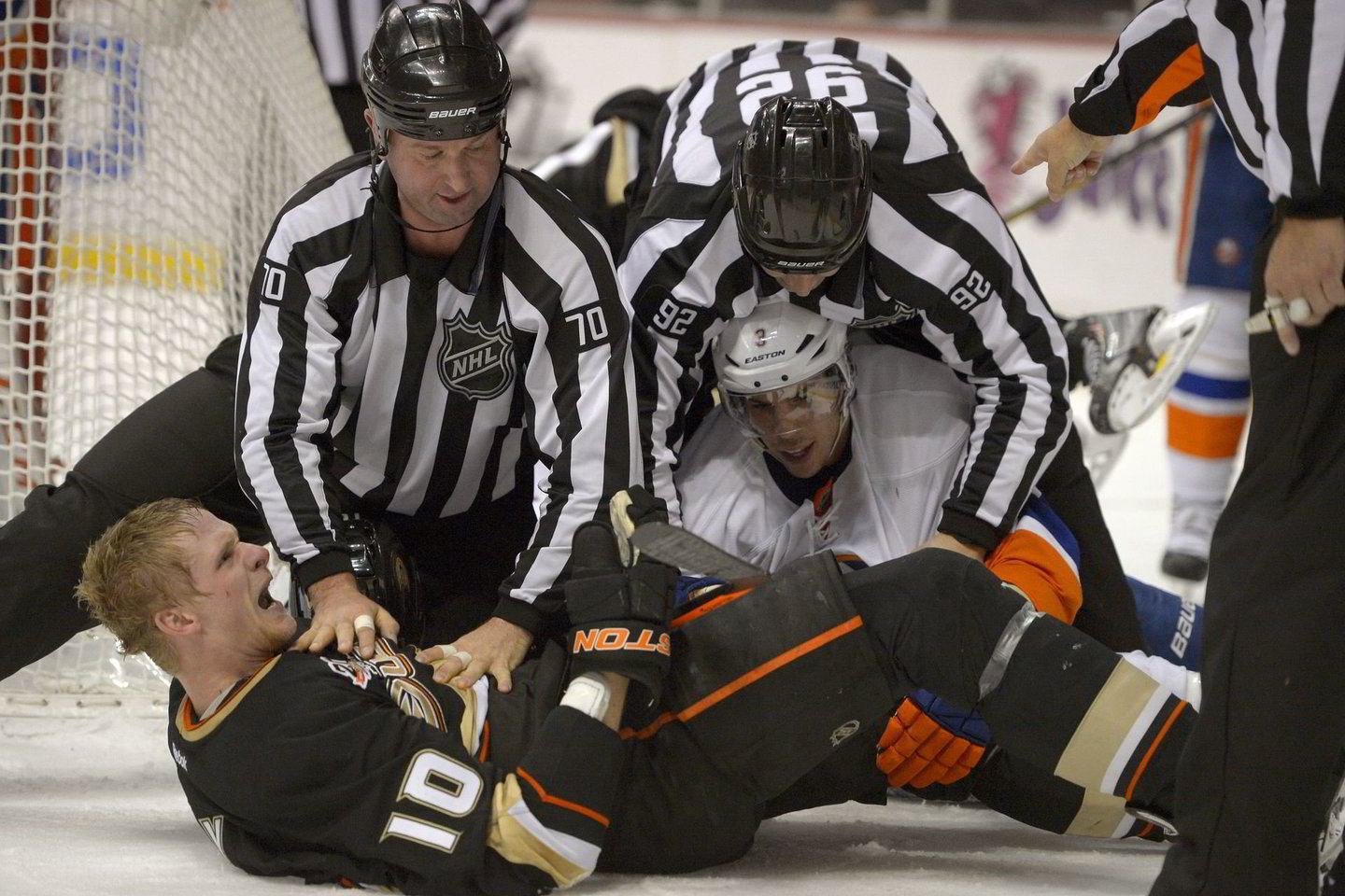 „New York Islanders“ ir „Anaheim Ducks“ mače netrūko aistrų.