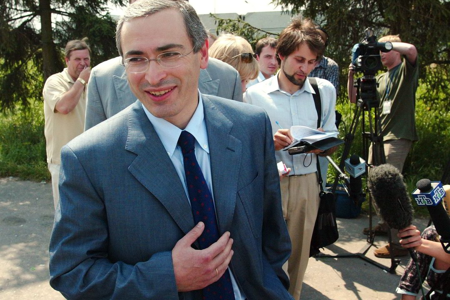 M.Chodorkovskis 2003 m. - dar laisvėje.<br>AP nuotr.
