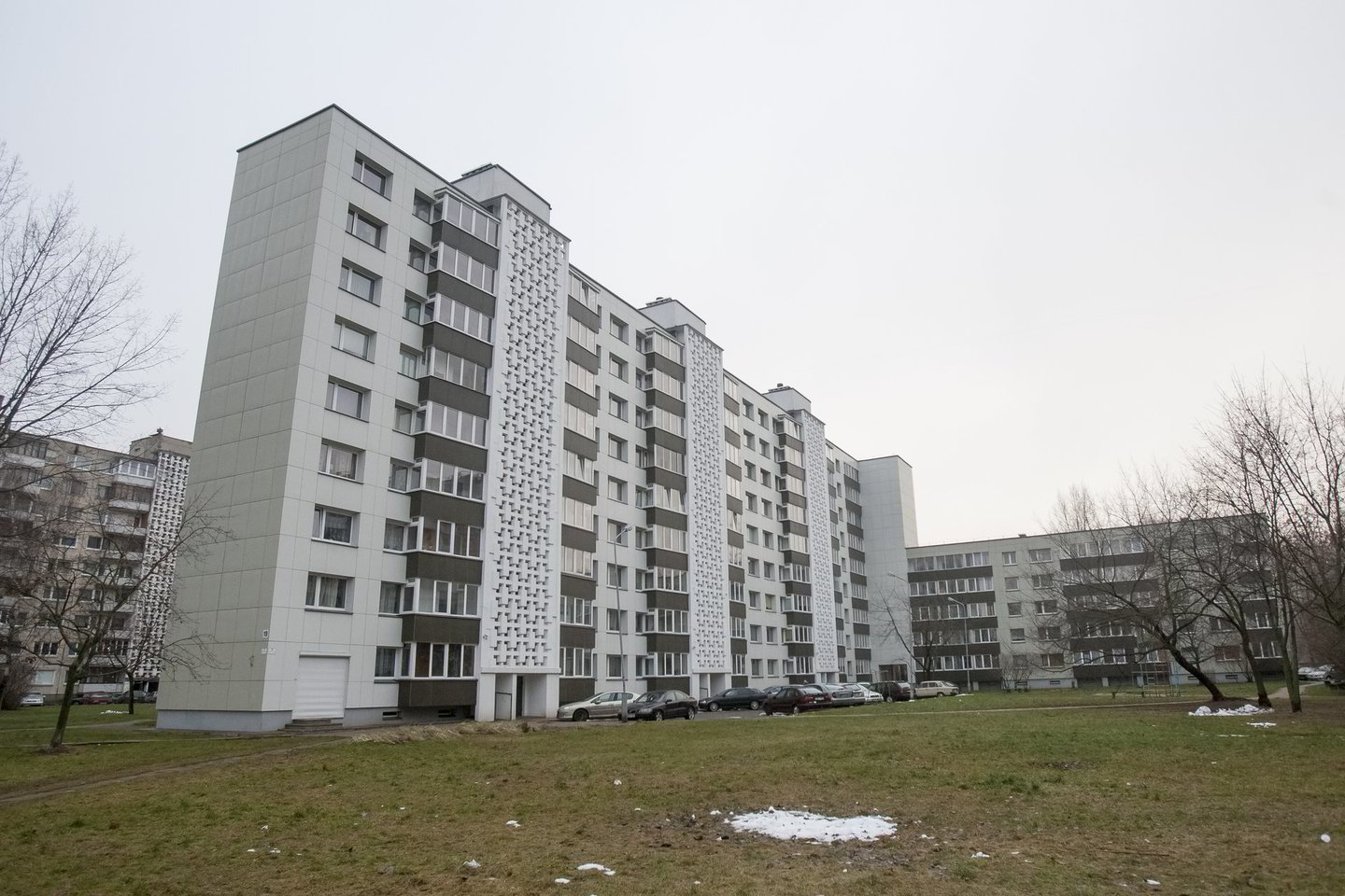 Realius atnaujinimo darbus pradėjo 194 šalies daugiabučiai namai, o dalyje jų darbai jau baigti.