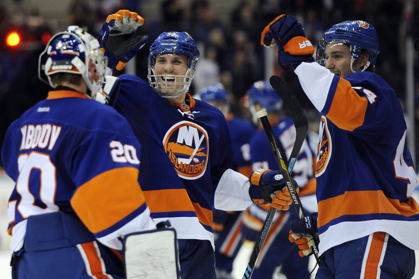 „Blackhawks“ ir „Islanders“ mačas.