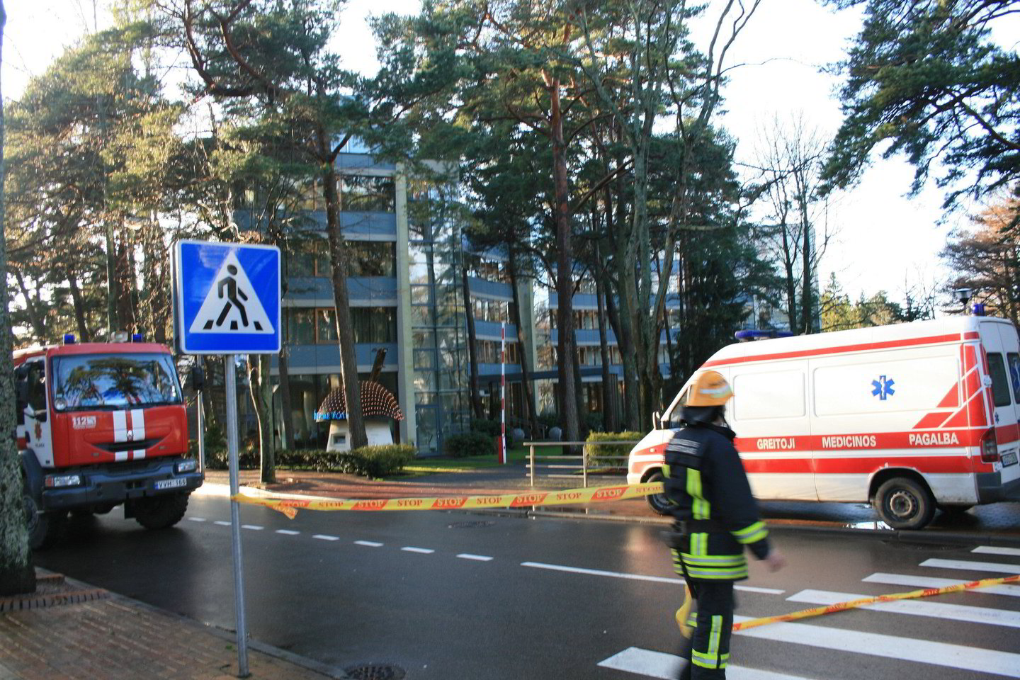 Anonimai pranešimais apie pavojų sutrikdė Palangos ramų gyvenimą.