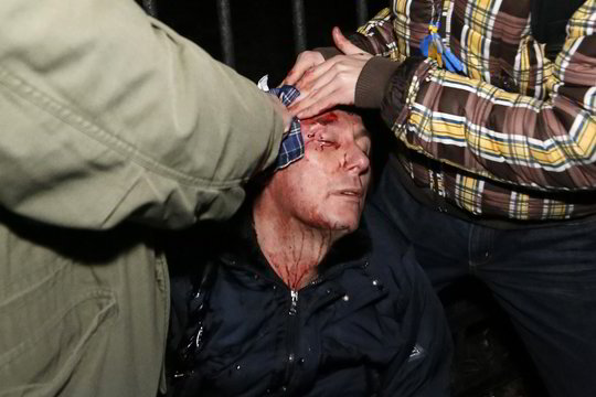 „Berkut“ pareigūnai sumušė buvusį Ukrainos ministrą J.Lucenką