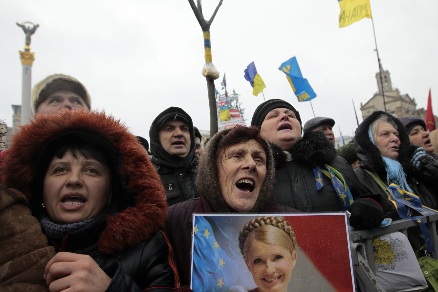 Masiniai protestai Ukrainoje atsinaujino praėjusią savaitę.