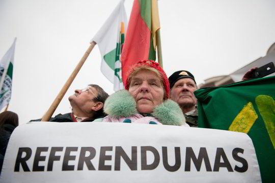 Tikslinant duomenis referendumo rengėjams teks aplankyti daugiau pasirašiusiųjų