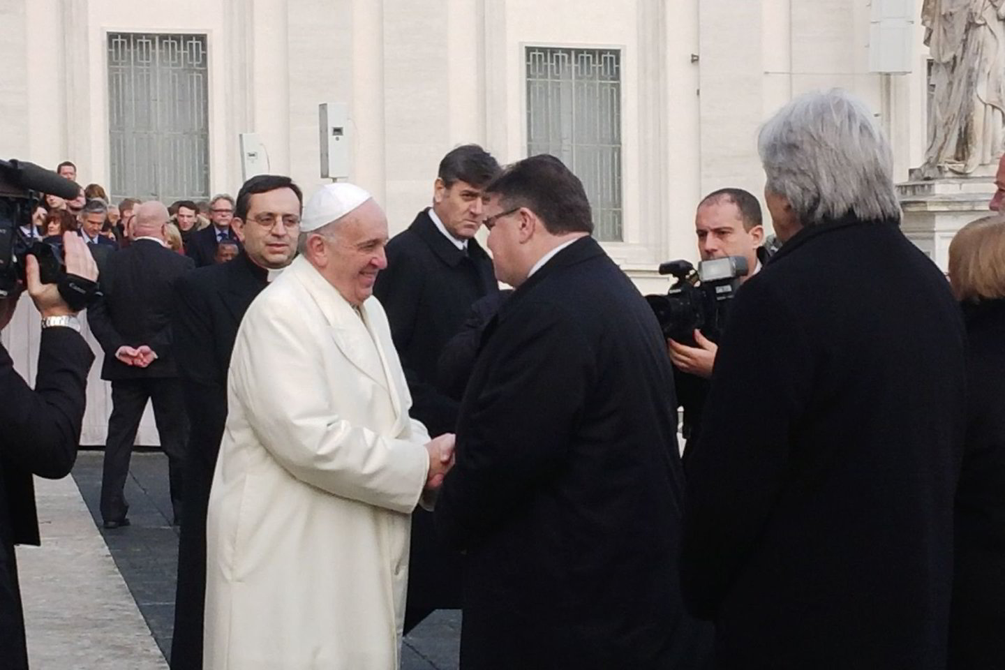 L.Linkevičius susitiko su popiežiumi Pranciškumi.