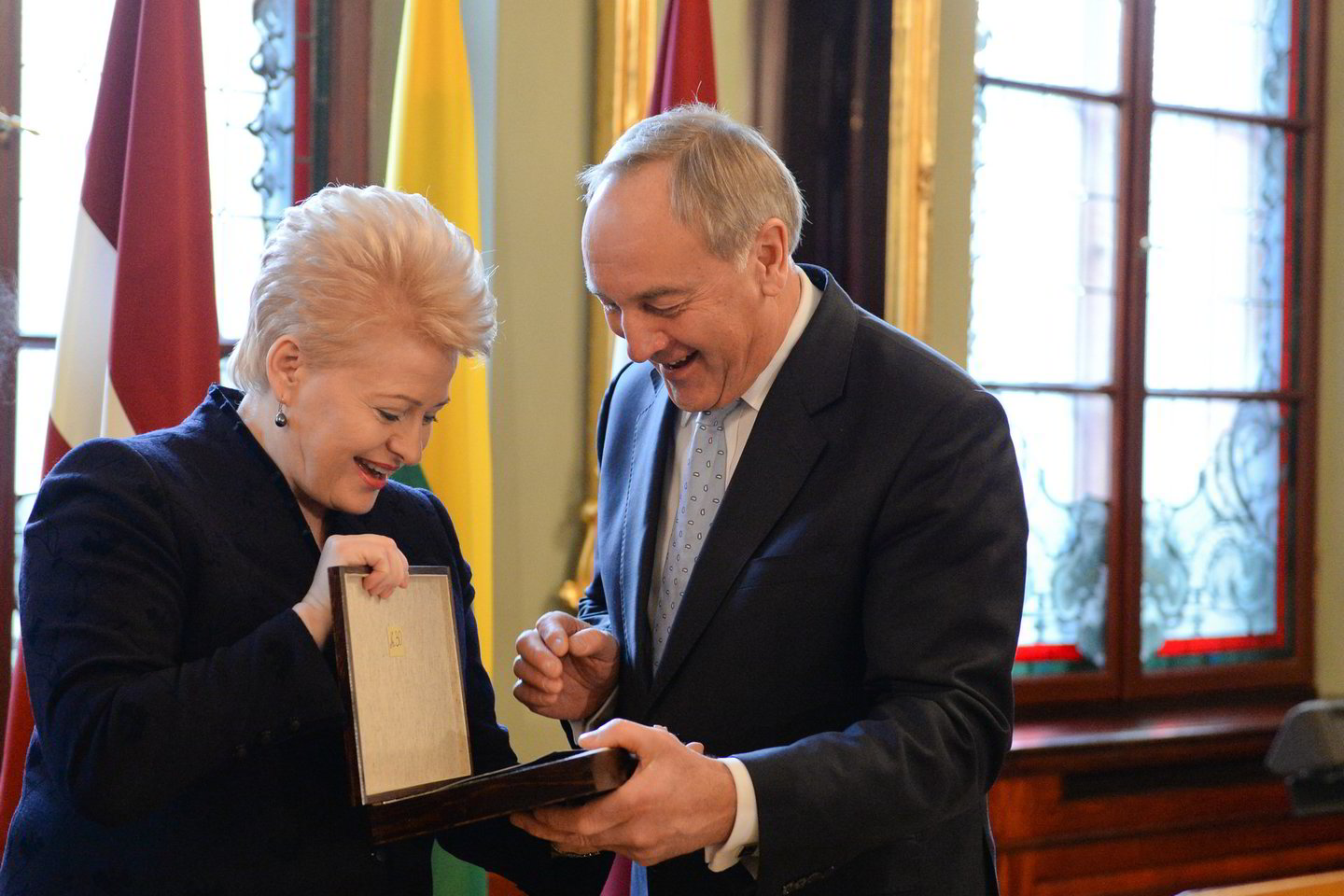 D.Grybauskaitė lankosi Latvijoje.