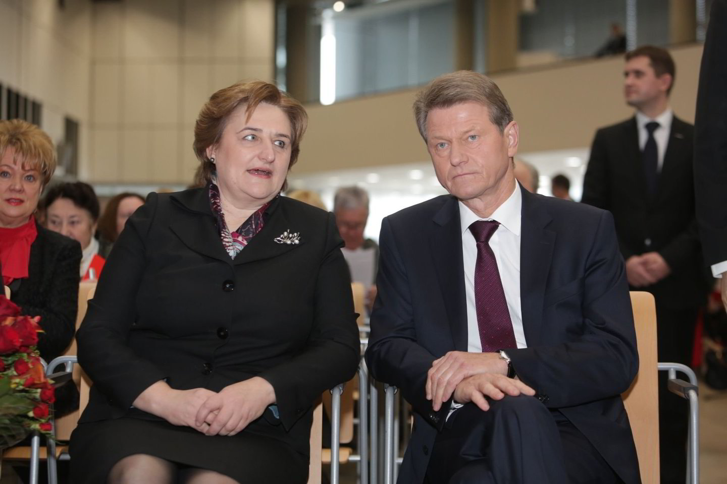 L.Graužinienė su R.Paksu šeštadienį dalyvavo Socialdemokratų partijos suvažiavime.