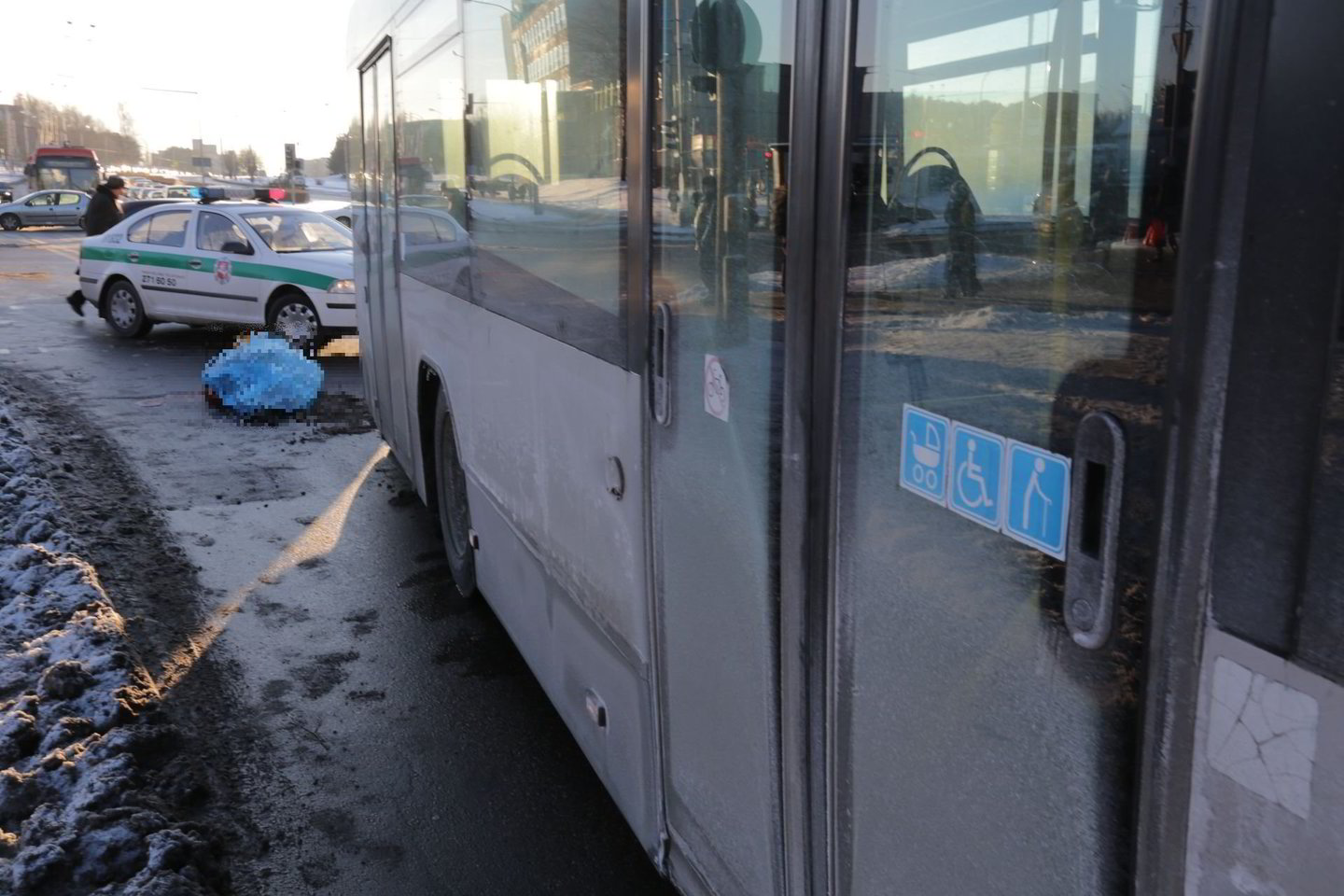 Autobuso avarija Vilniuje pasiglemžė mažametės ir jos močiutės gyvybę.