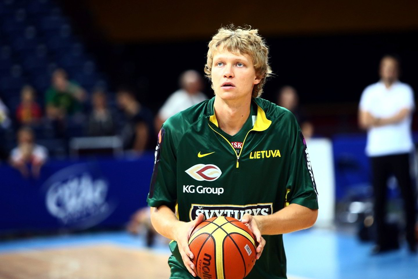 M.Kuzminskas pataikė visus 5 mestus dvitaškius.