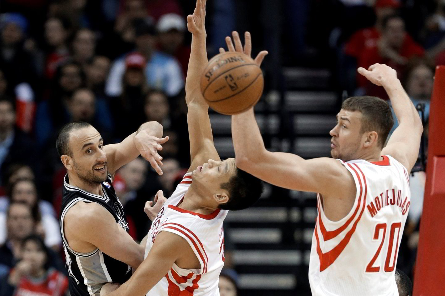D.Motiejūnui būnant aikštėje, „Rockets“ žaidė sėkmingai.