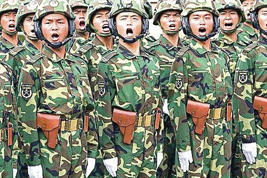 Dėl vienturčių nusilpo Kinijos armija