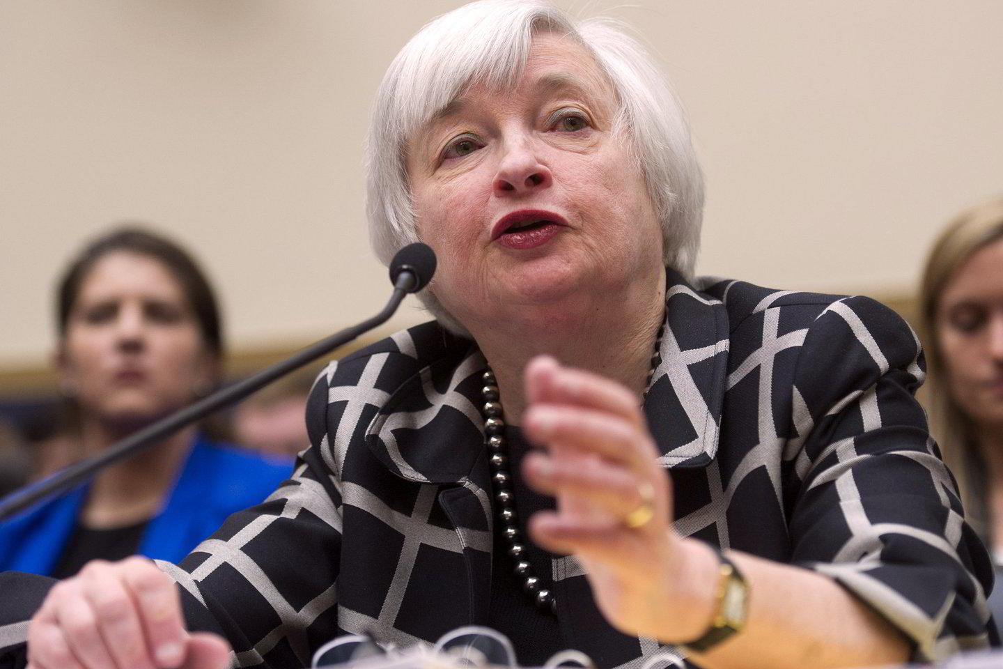 Federalinio atsargų banko vadovė J.Yellen sugriežtino žaidimo taisykles užsienio bankams.<br>AP nuotr.