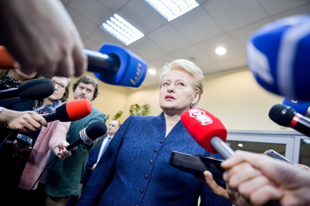 Į VRK atvyko D.Grybauskaitė.<br>J.Stacevičiaus nuotr.