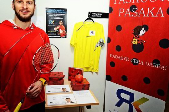 Badmintonininkas ir krepšininkas suvienijo jėgas bendram tikslui