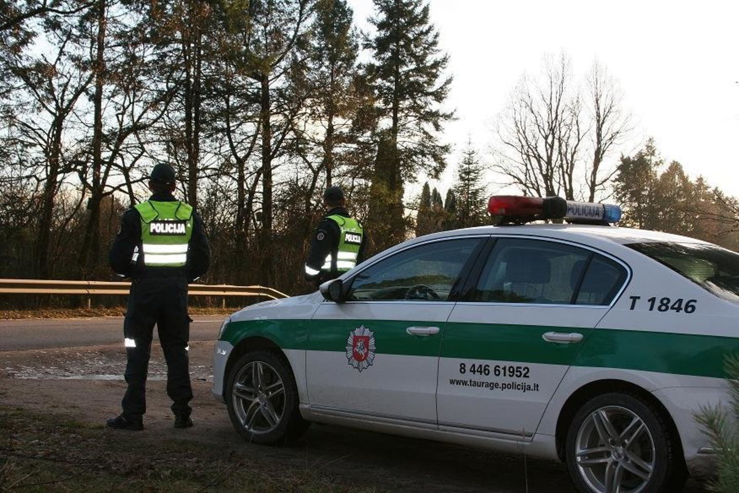 Šilutėje policininkai sulaikė neblaivų kolegą.