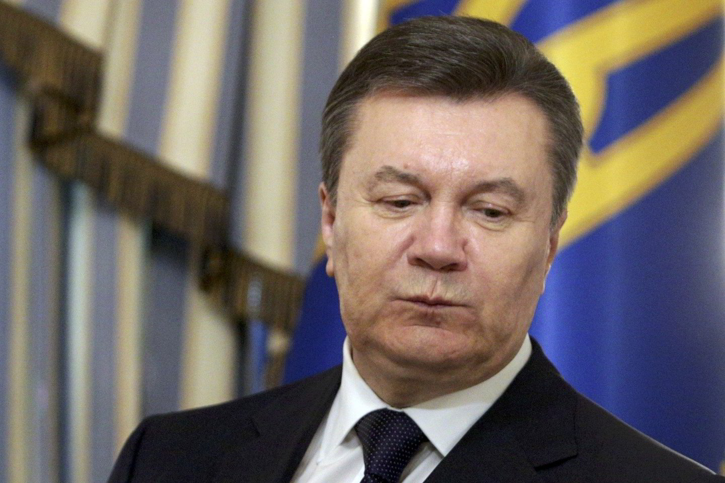 V.Janukovyčius ir pats kalba suržyku – ukrainiečių ir rusų kalbų mišiniu.
