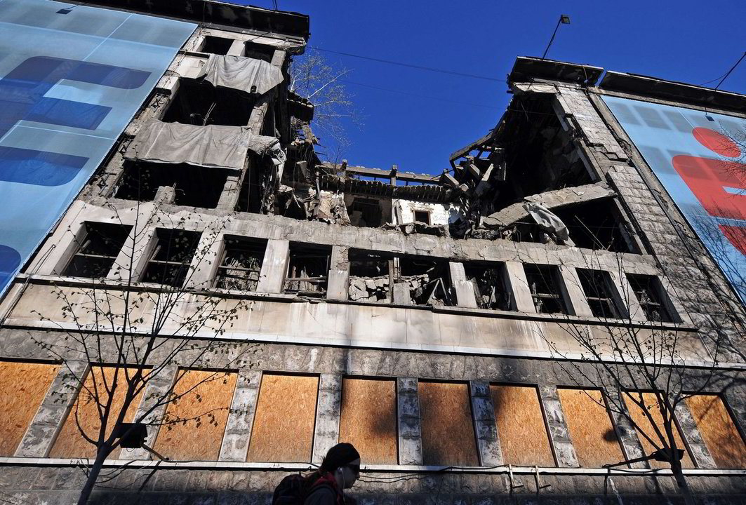 Serbijoje tebėra gyvi prisiminimai apie 1999-ųjų bombardavimus.<br>AFP/Scanpix nuotr.
