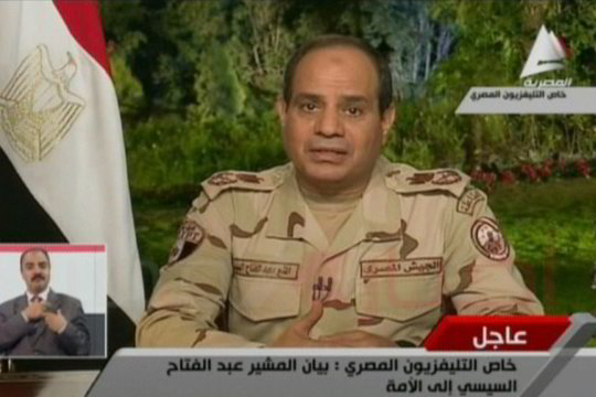 Generolas A.F.al Sisi paskelbė sieksiantis prezidento posto