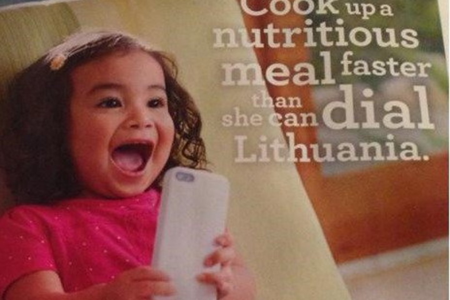 Kūdikių maisto reklama "People" žurnale.<br>R.Stankevičiūtės nuotr.