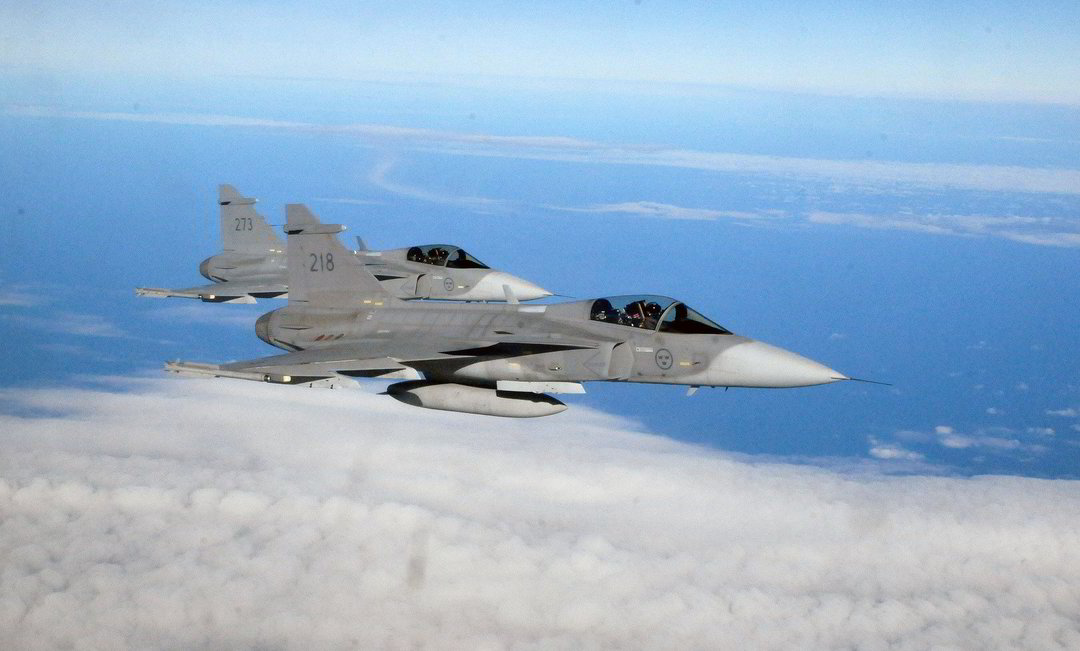 Virš Lietuvos ir Baltijos jūros dvi dienas vyko NATO karinių oro pajėgumų treniruotė.<br>A.Vaitkevičiaus nuotr.