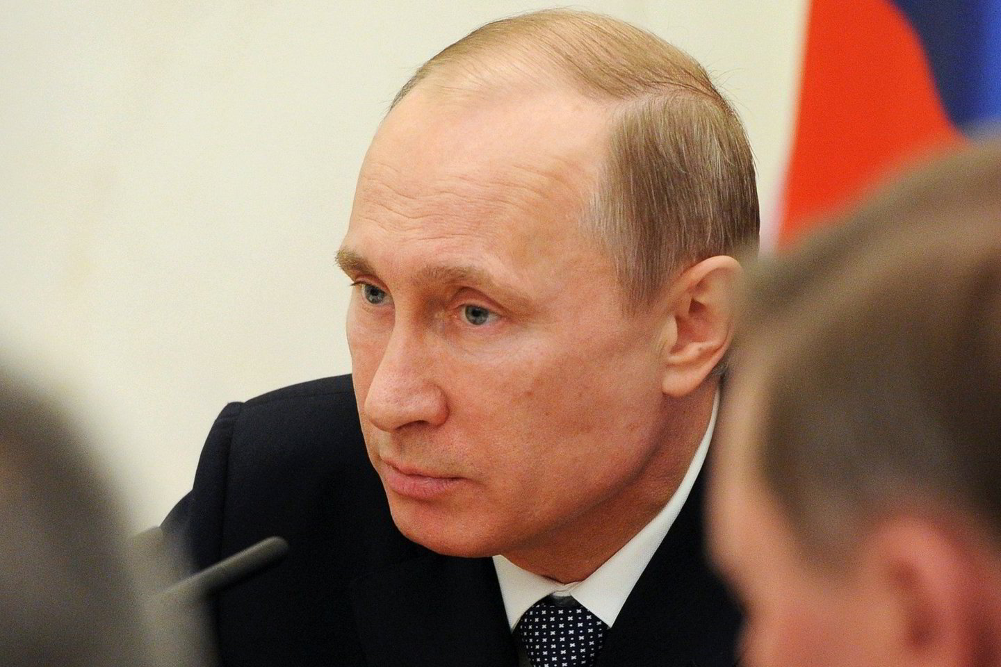 V.Putinas pabrėžė, kad Rusija turėtų sustiprinti savo sienų Arktyje saugumą.<br>AP nuotr.