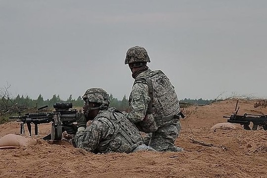 JAV desantininkai su lietuviais dalyvavo bendrose pratybose