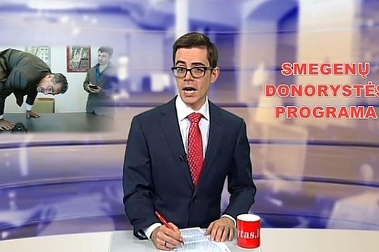 Žinių naujienos: siūloma dovanoti nereikalingą smegenų pusrutulį