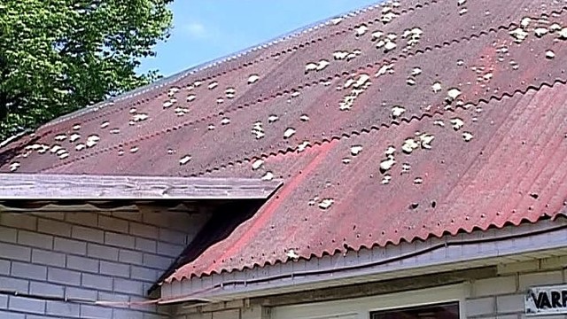 Panevėžio rajone praūžęs škvalas suvarpė namų stogus ir pasėlius