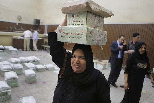 Egipto valdžia neigia pranešimą apie sprogimą rinkimų apylinkėje