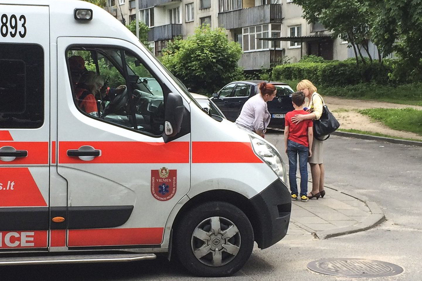 Vilniuje automobilis kliudė dešimtmetį dviratininką.