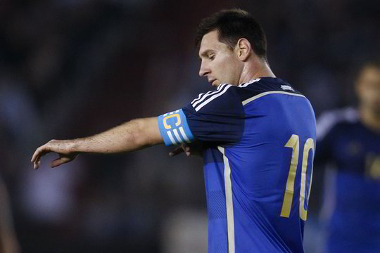 Pergalingose Argentinai rungtynėse - apmaudus epizodas L. Messi