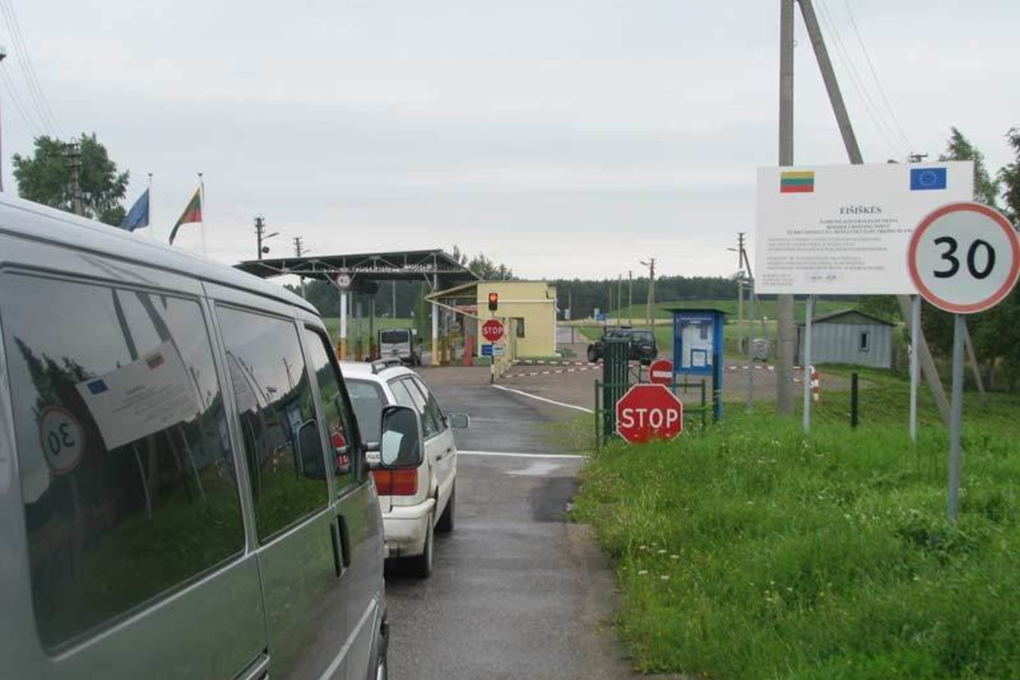 „Baisus kontrabandininkas“ pasieniečiams įkliuvo Eišiškių punkte.