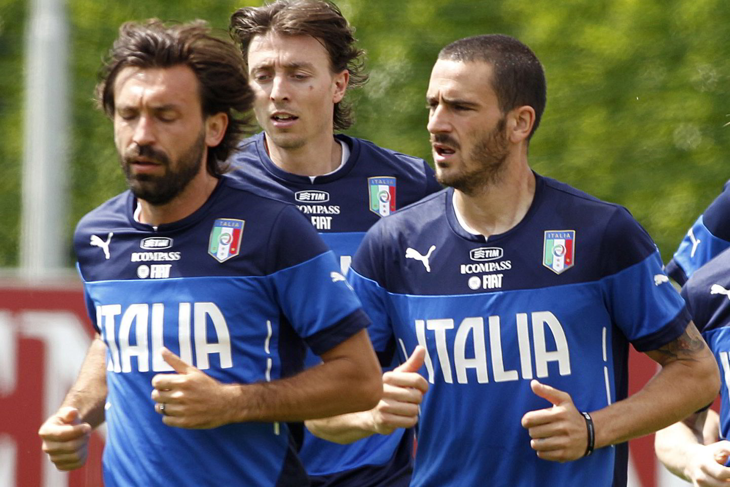 Italijos rinktinė ruošiasi viską dažyti.