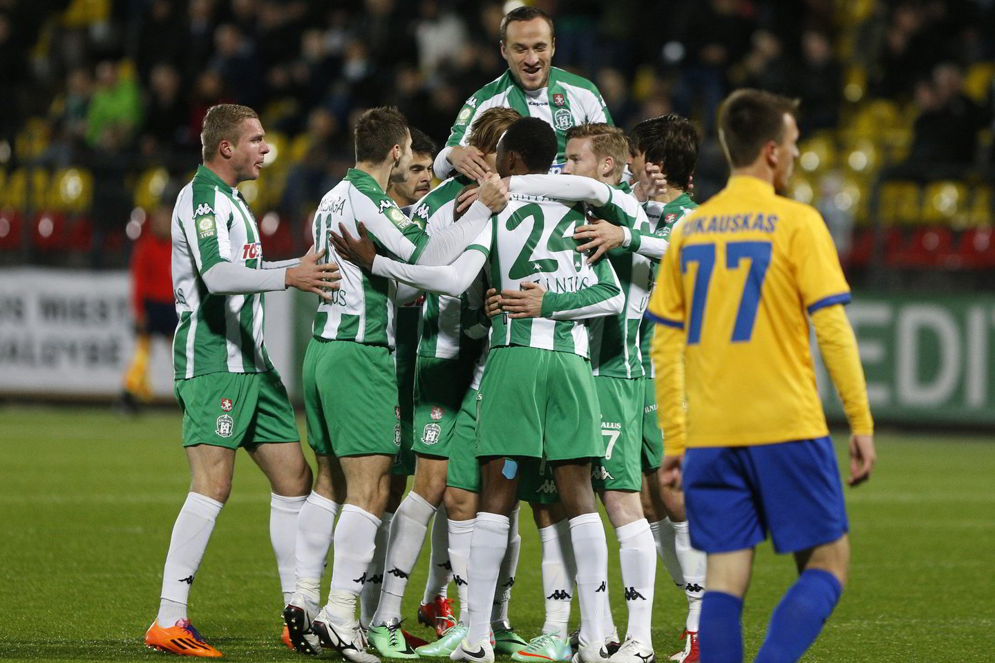 „Žalgirio“ futbolininkai išlieka lyderiais.