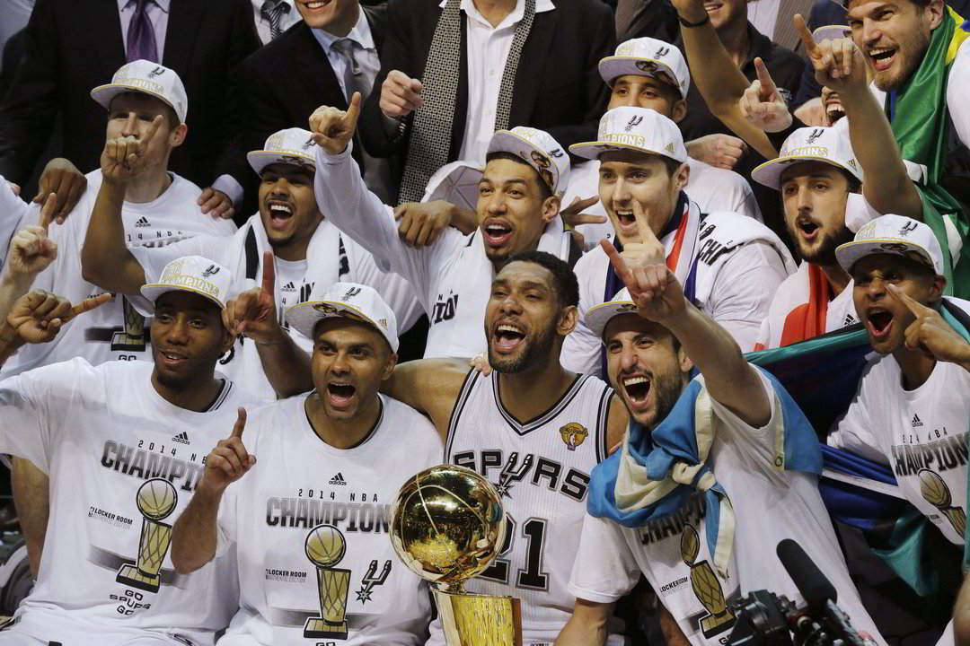 „Spurs“ krepšininkai tapo čempionais.<br>AP nuotr.