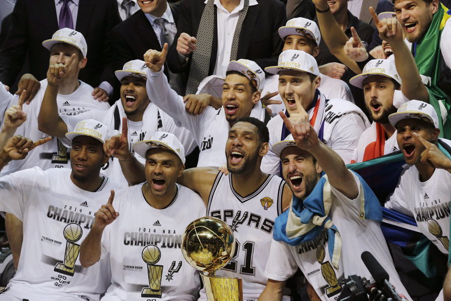 „Spurs“ krepšininkai tapo čempionais.