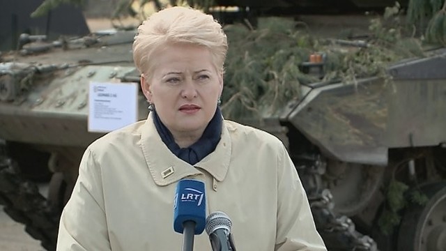 D. Grybauskaitė: „NATO šalys pasirengusios mus ginti“